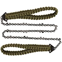 Portátil Motosierra de Mano con Mango de Paracord Plegable Sierra de Acero Inoxidable Para Ramas Y Pequeños ÁRboles…
